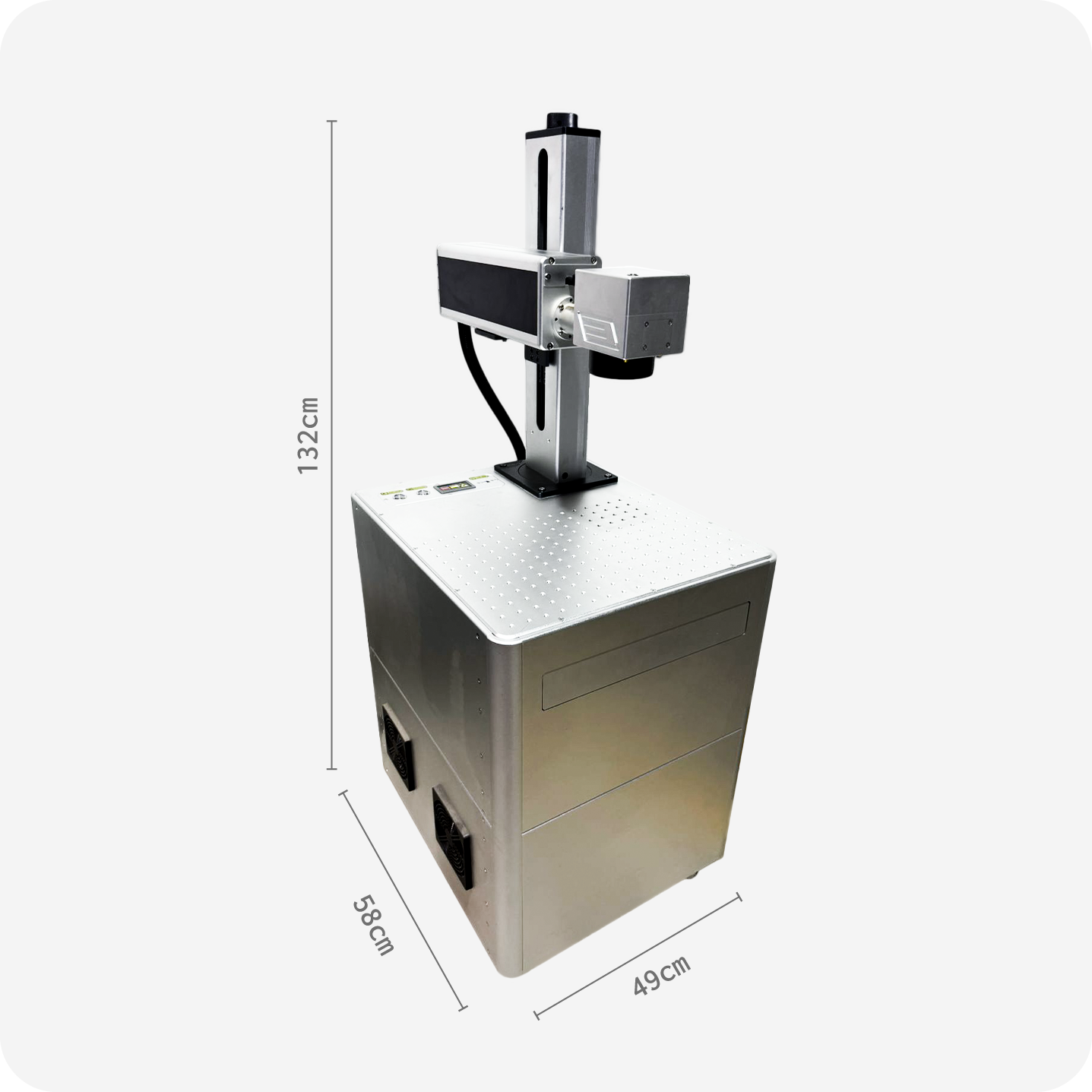 Laser Mopa PRO60M dimensiones