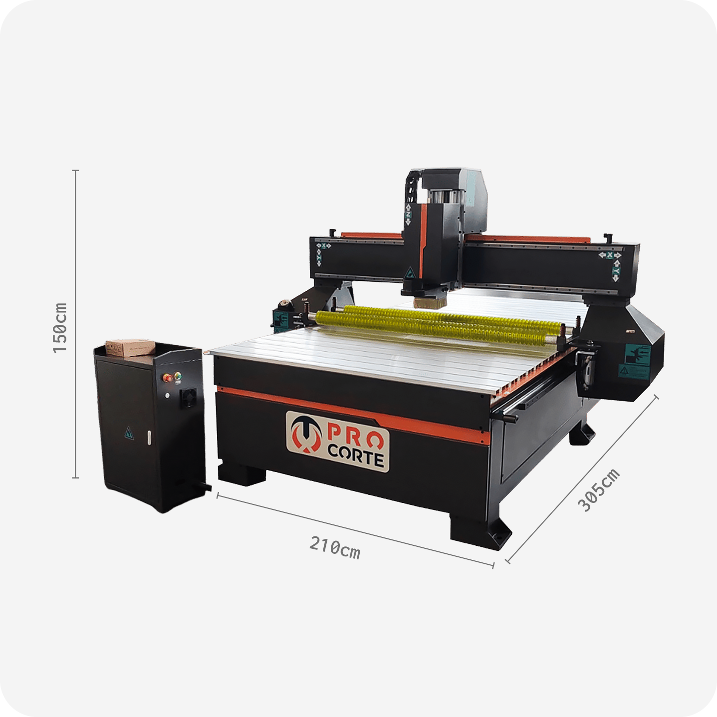 Router PRO1325R dimensiones